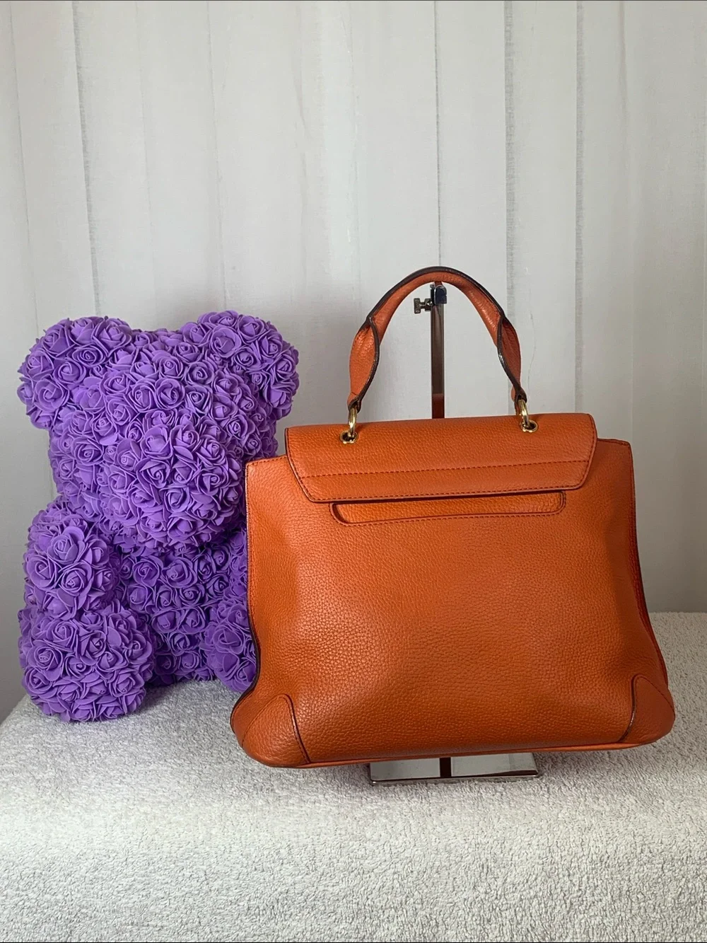 GUC MCM Milla Orange Satchel